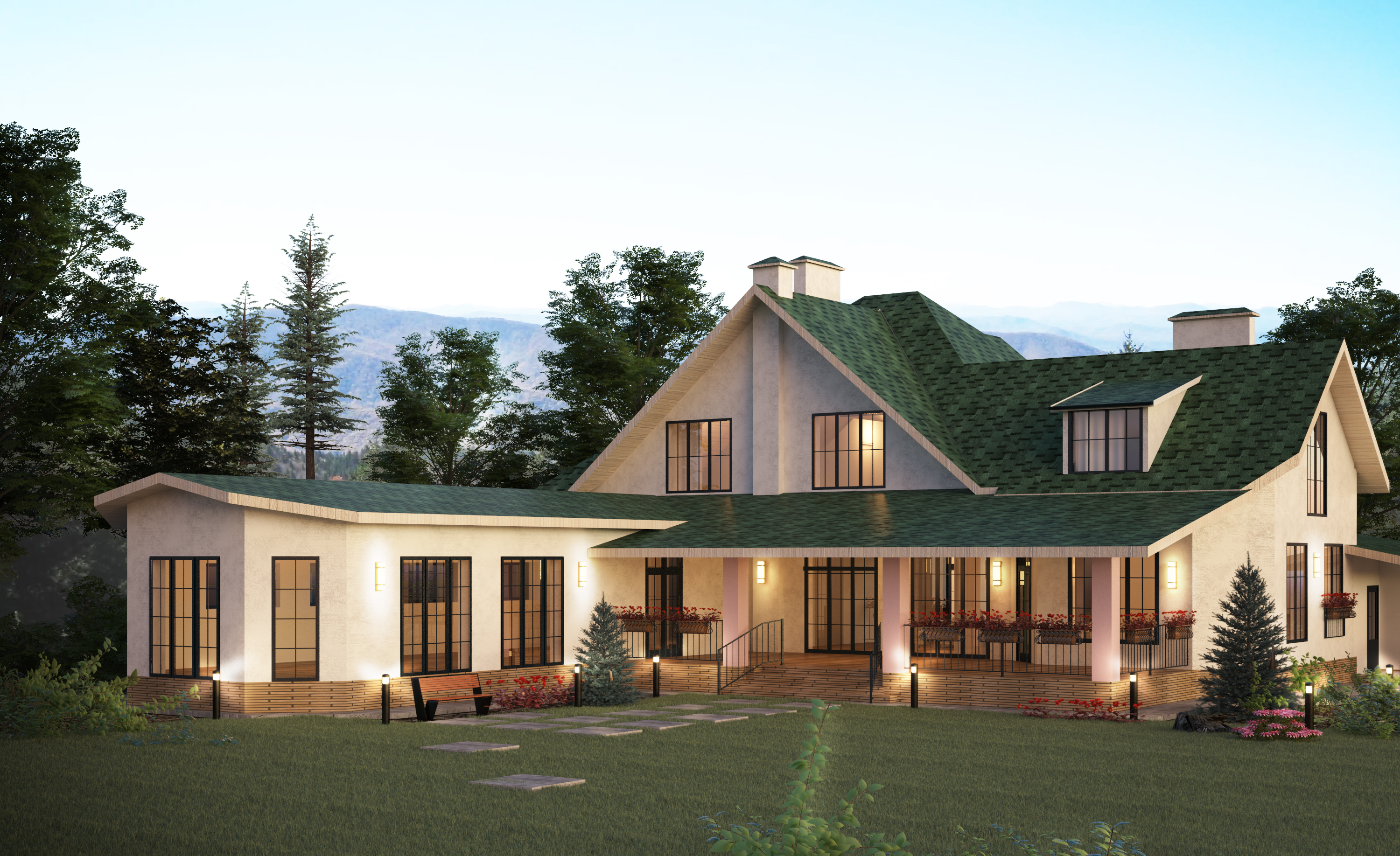 Дача, дом и коттедж